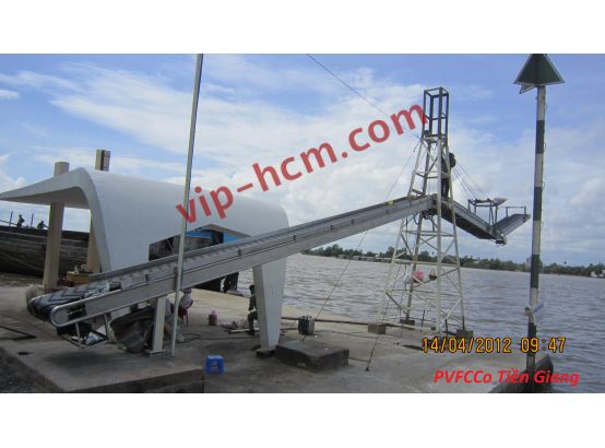 Băng tải cầu cảng Inox BTCC-06